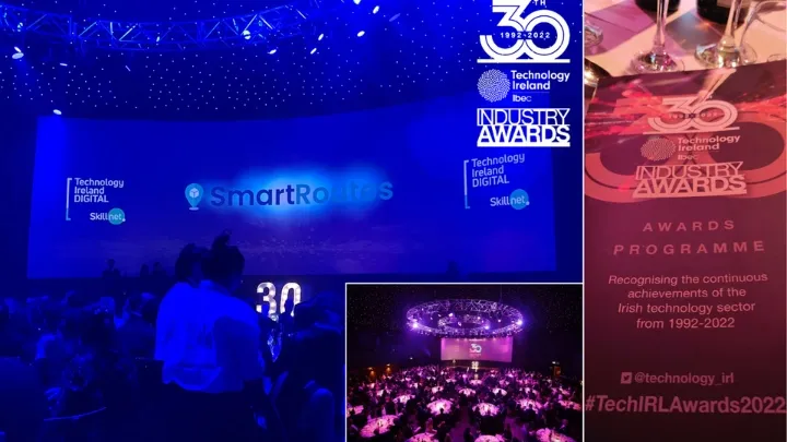 SmartRoutes attended the Technology Ireland Annual Industry Awards