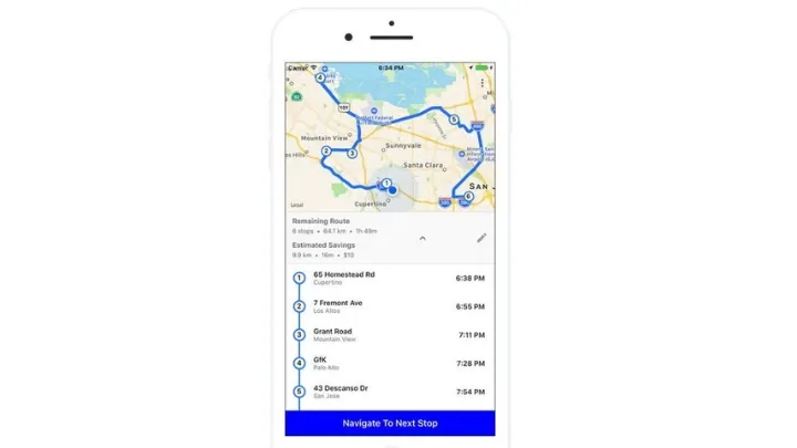 Circuit Route Planner App