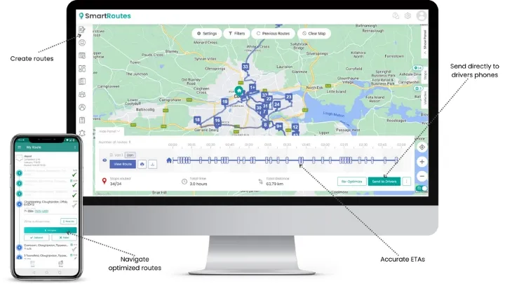 How to do route planning and optimization