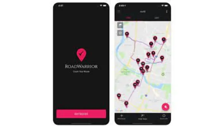 RoadWarrior Route Planner App