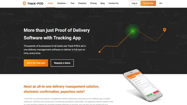 Track-POD Homepage