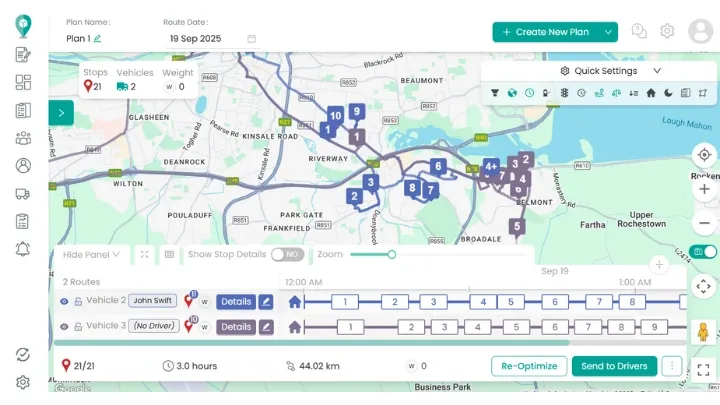 How to Plan a Route with Multiple Stops