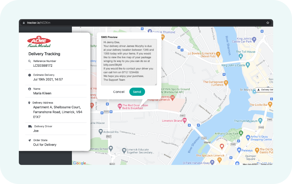 Feature Release: Delivery live tracking