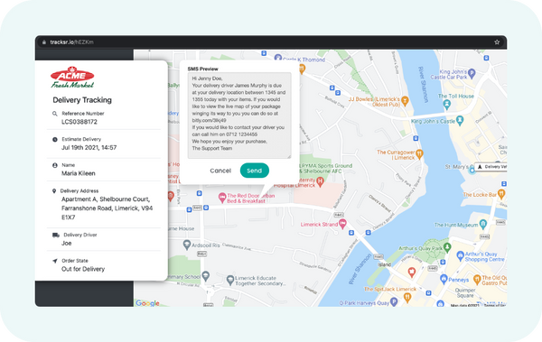 Feature Release: Delivery live tracking