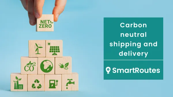 Carbon neutral shipping and delivery