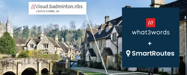 What3Words + SmartRoutes