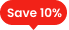 Save 10% badge