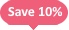 Save 10% badge