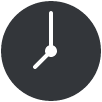 Grey Clock Icon