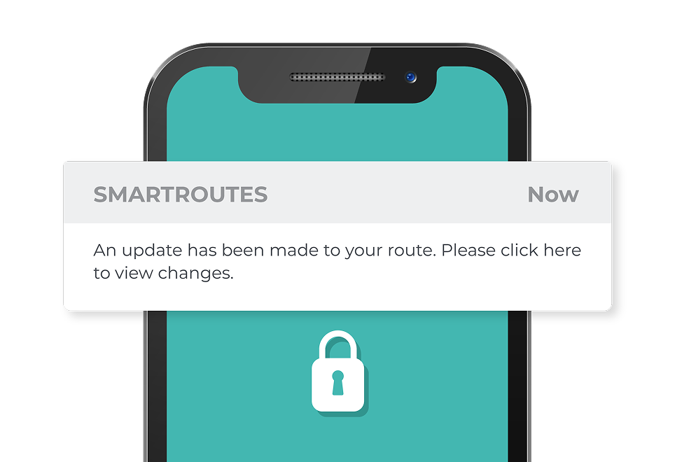 Receive real-time route and stop updates via notifications