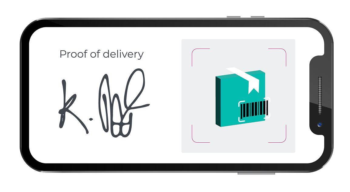 Collect eSignatures and photos on delivery