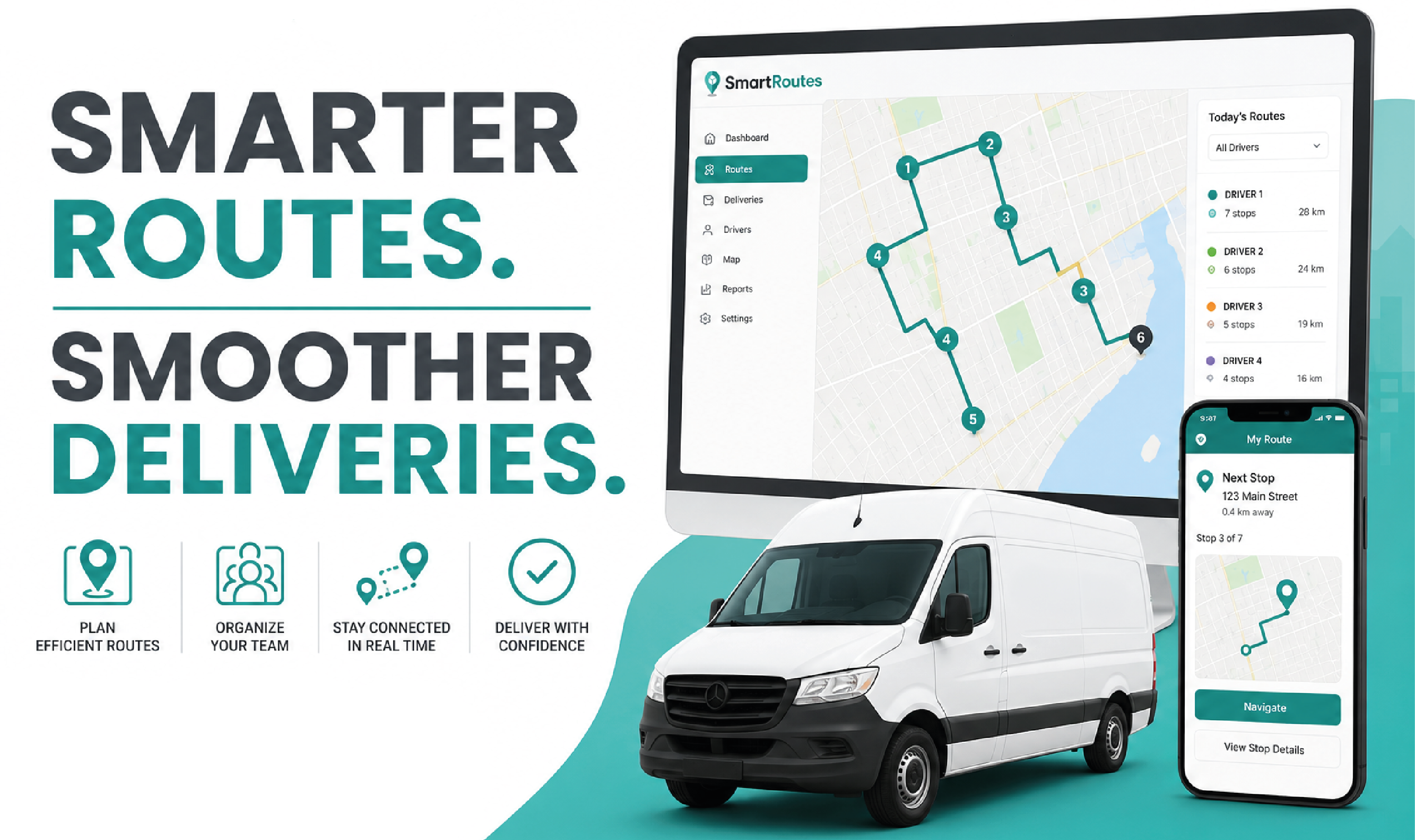 SmartRoutes overview: smarter routes and smoother deliveries